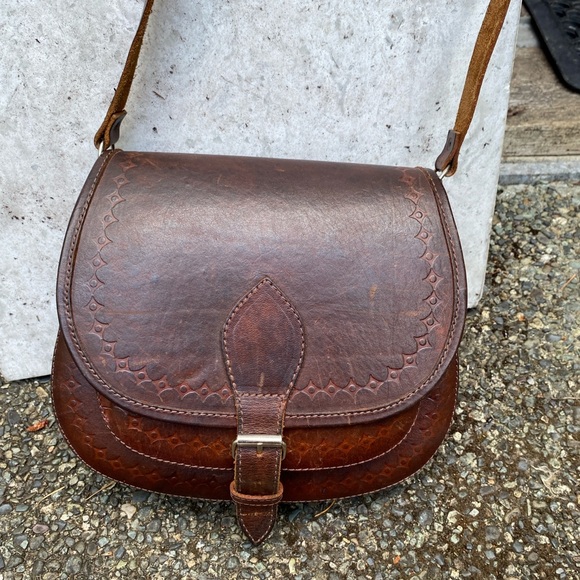 Mexican leather bag - Picture 3 of 6